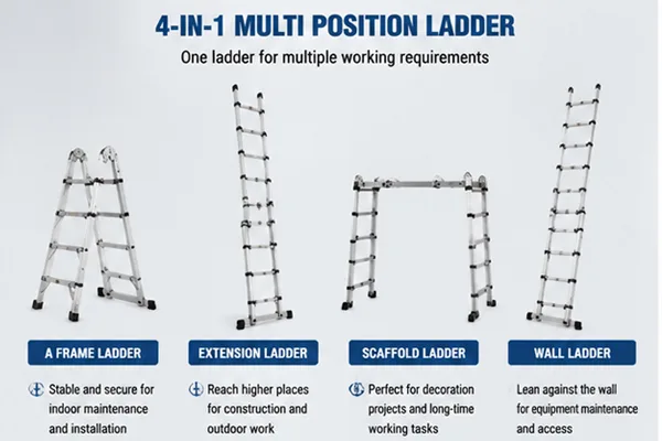 Heavy Duty Folding Ladder Manufacturer