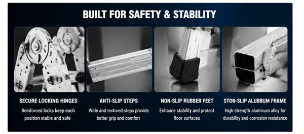 Heavy Duty Folding Ladder Manufacturer