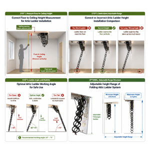 How to Choose the Right Attic Ladder Height for Your Building