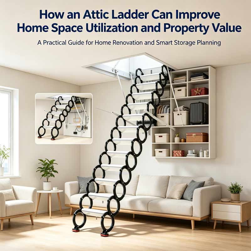 How an Attic Ladder Can Improve Home Space Utilization and Property Value