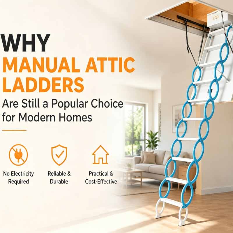 Why Manual Attic Ladders Are Still a Popular Choice for Modern Homes