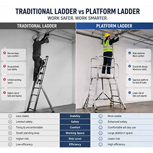 Why Platform Ladders Are Becoming a Popular Choice for Professional Working at Height