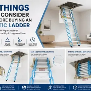 7 Things to Consider Before Buying an Attic Ladder