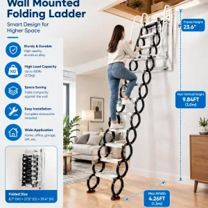 Manual vs Electric Attic Ladders 