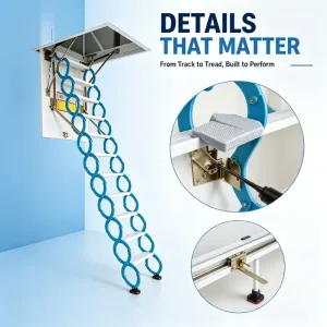 Manual vsElectric Attic Ladders Which One Should You Choose?