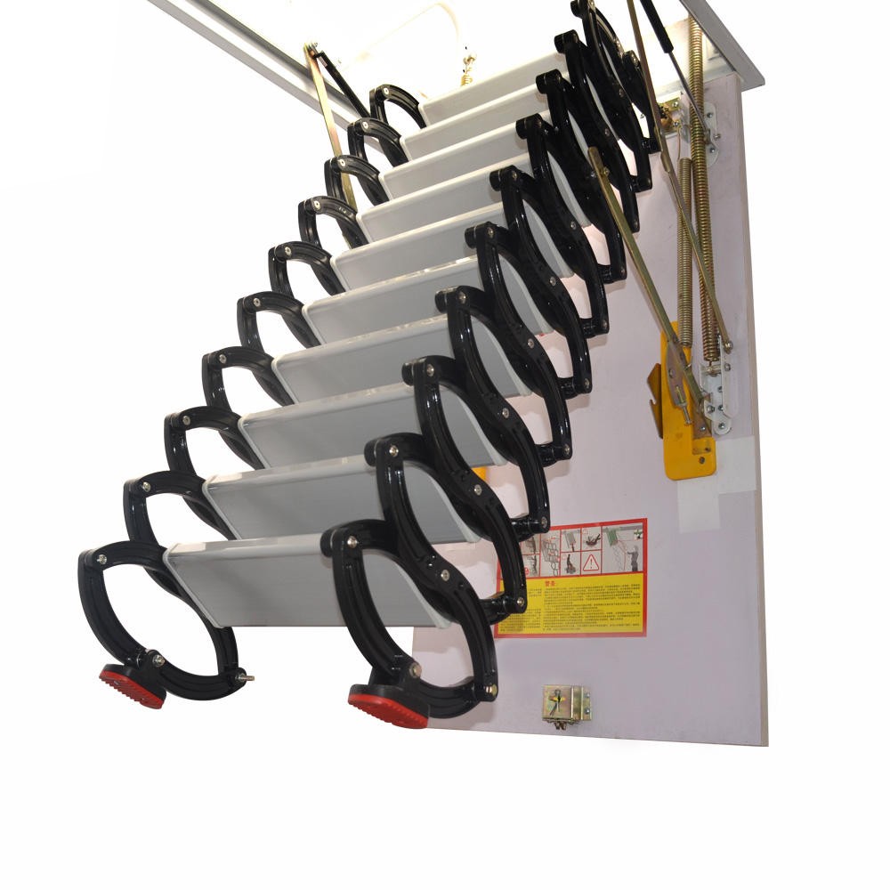 Black Manual Attic Ladder - Manual Attic Ladder factory - Image 4 Black Manual Attic Ladder - Manual Attic Ladder factory - Image 4