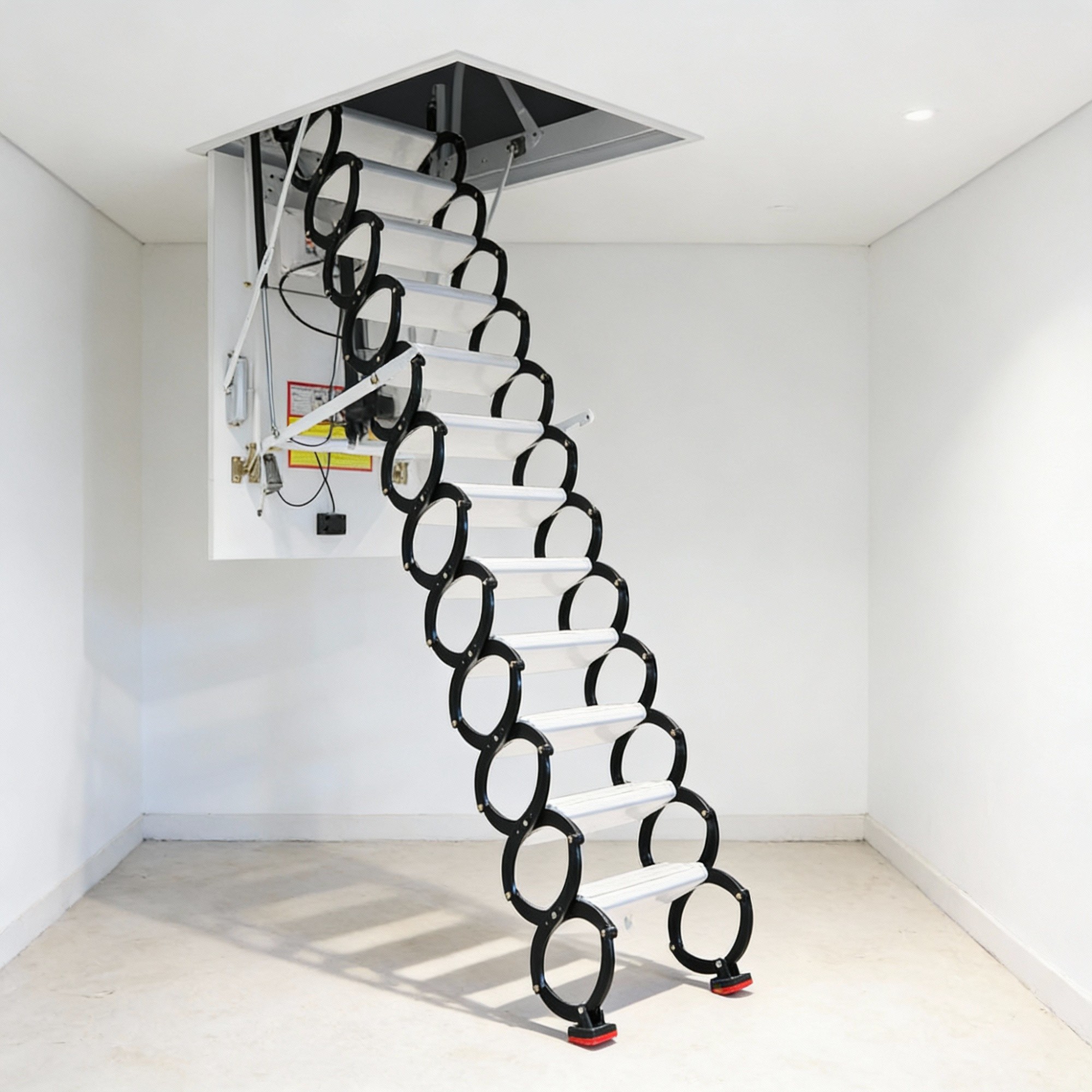Heavy-Duty Steel Electric Attic Ladder Heavy-Duty Steel Electric Attic Ladder - Image 1