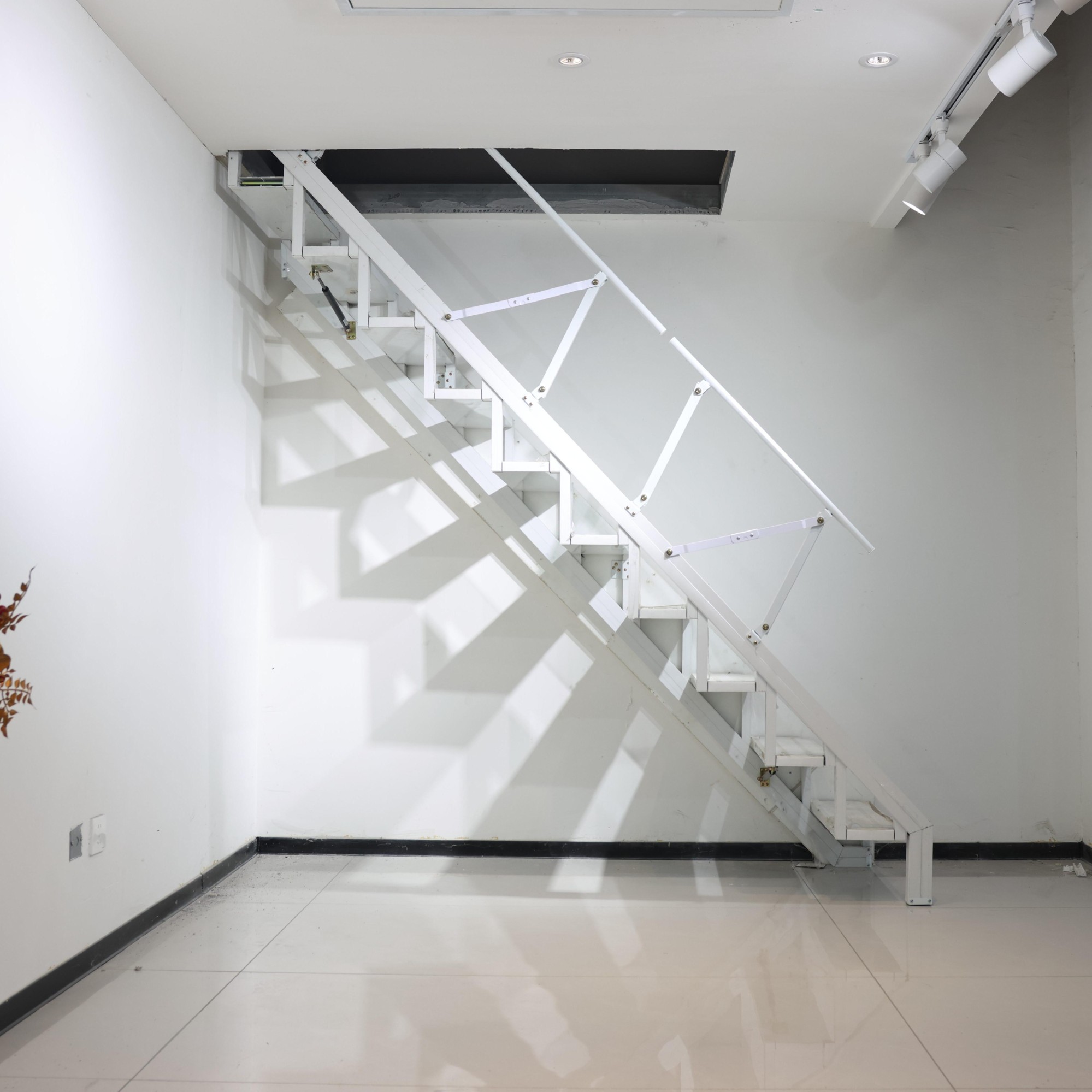 Heavy Duty Wall Mounted Folding Stairs | Attic Access Solution - Image 3 Heavy Duty Wall Mounted Folding Stairs | Attic Access Solution - Image 3