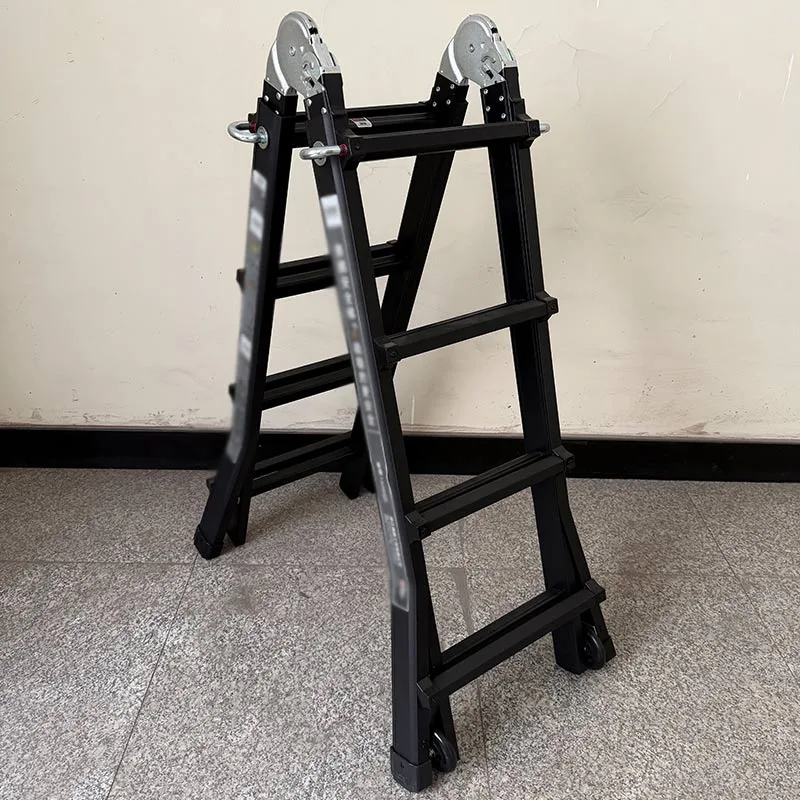 Multi Purpose Aluminum Folding Ladder forProfessional Applications - Image 2 Multi Purpose Aluminum Folding Ladder forProfessional Applications - Image 2
