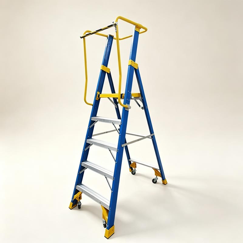 Platform Ladder: A Safe and Comfortable Solution for Working at Height - Image 3 Platform Ladder: A Safe and Comfortable Solution for Working at Height - Image 3