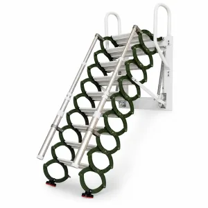 Wall Mounted Ladder–Space-Saving Foldable Attic Ladder Solution