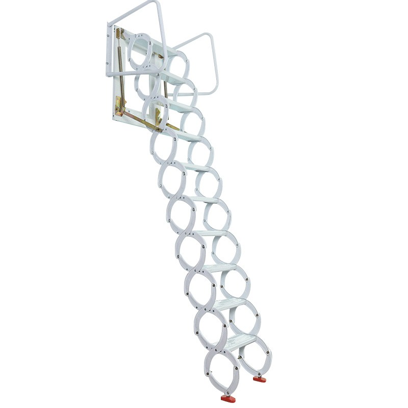 Wall Mounted Ladder – Space-Saving Foldable Attic Ladder Solution - Image 2 Wall Mounted Ladder – Space-Saving Foldable Attic Ladder Solution - Image 2