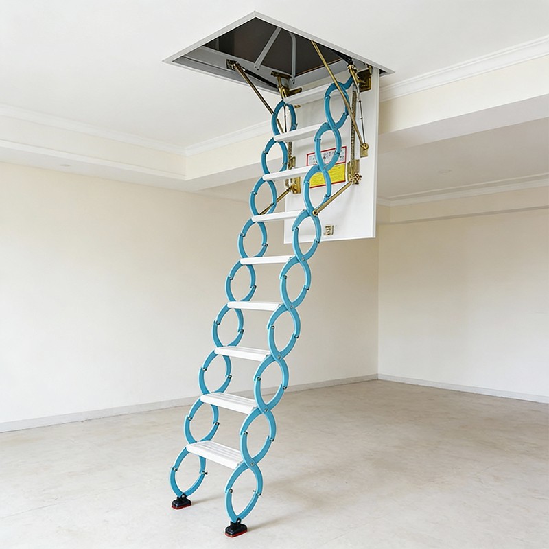 Manual Attic Ladder Supplier | Heavy Duty Folding Loft Ladder OEM Manufacturer - Image 3 Manual Attic Ladder Supplier | Heavy Duty Folding Loft Ladder OEM Manufacturer - Image 3