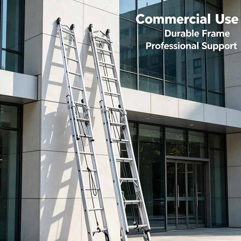 Aluminum Extension Ladder - Image 4 Aluminum Extension Ladder - Image 4