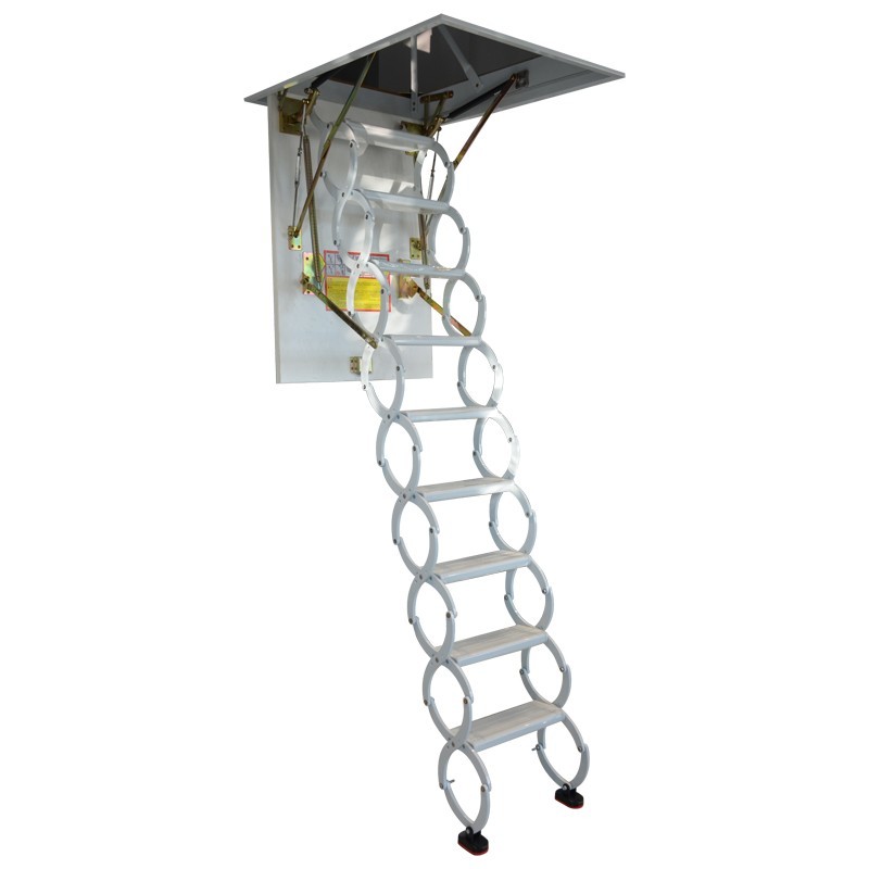 Attic Mounted Telescopic Ladder | Space-Saving Ceiling Attic Ladder Manufacturer - Image 2 Attic Mounted Telescopic Ladder | Space-Saving Ceiling Attic Ladder Manufacturer - Image 2